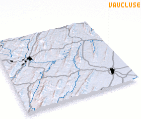 3d view of Vaucluse