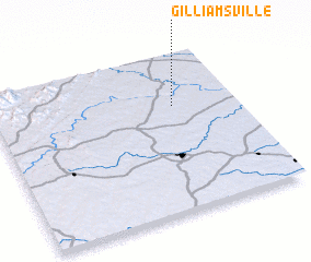 3d view of Gilliamsville