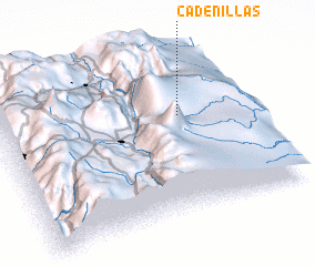 3d view of Cadenillas