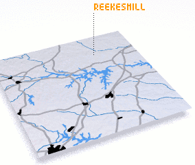 3d view of Reekes Mill