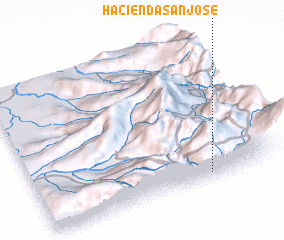 3d view of Hacienda San José