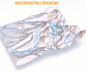 3d view of Hacienda Talchigacho