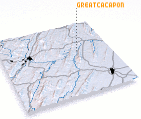 3d view of Great Cacapon