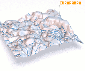 3d view of Cura Pampa