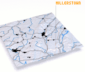 3d view of Millerstown