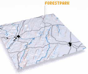 3d view of Forest Park