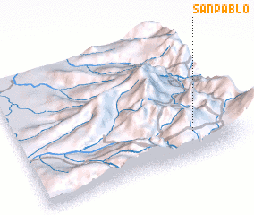 3d view of San Pablo