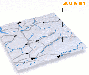 3d view of Gillingham