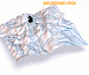 3d view of Hacienda El Inga