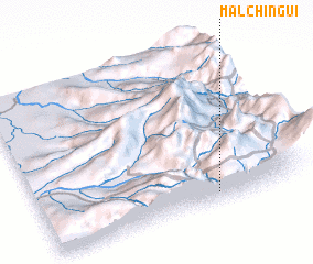 3d view of Malchinguí