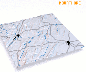 3d view of Mount Hope