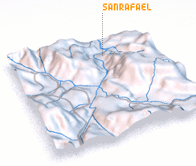 3d view of San Rafael