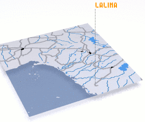 3d view of La Lima