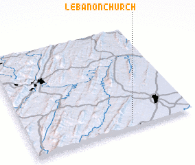 3d view of Lebanon Church