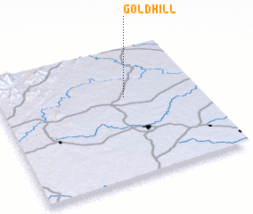 3d view of Gold Hill