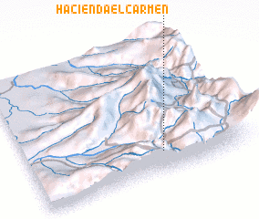 3d view of Hacienda El Carmen