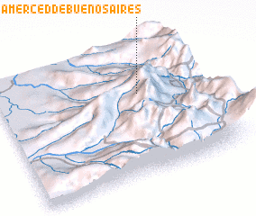 3d view of La Merced de Buenos Aires