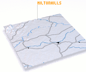 3d view of Milton Hills