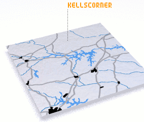 3d view of Kells Corner