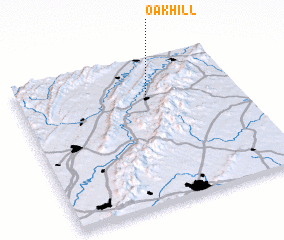 3d view of Oak Hill