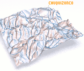 3d view of Chuquizonco