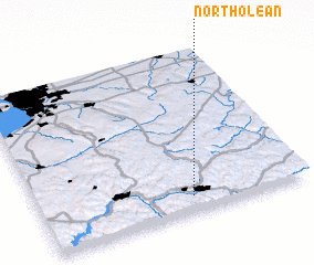 3d view of North Olean