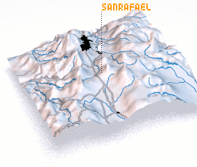 3d view of San Rafael