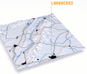 3d view of Lake Acres