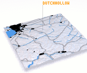 3d view of Dutch Hollow