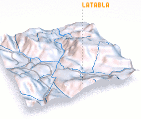 3d view of La Tabla