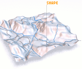 3d view of Shape