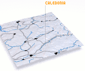 3d view of Caledonia