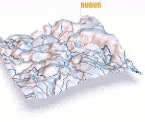 3d view of Ñuñún