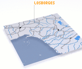 3d view of Los Borges