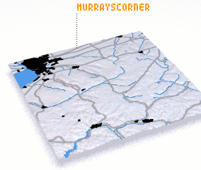 3d view of Murrays Corner