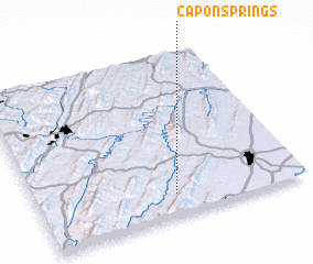 3d view of Capon Springs