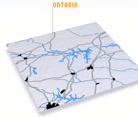 3d view of Ontario