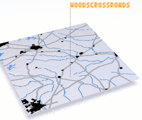 3d view of Woods Crossroads