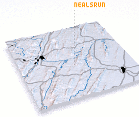 3d view of Neals Run