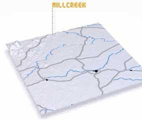 3d view of Mill Creek