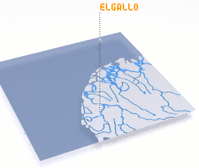 3d view of El Gallo