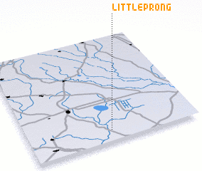 3d view of Little Prong