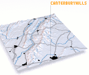 3d view of Canterbury Hills