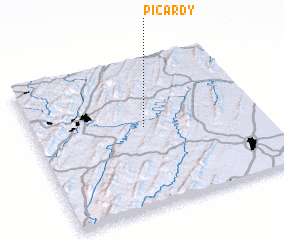 3d view of Picardy