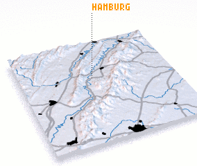 3d view of Hamburg