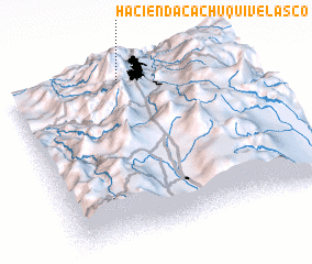 3d view of Hacienda Cachuquí Velasco