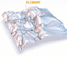 3d view of El Chaupi