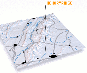 3d view of Hickory Ridge