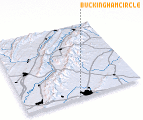 3d view of Buckingham Circle