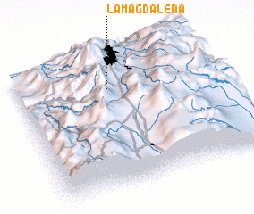 3d view of La Magdalena